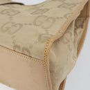GUCCI GG Canvas Jackie Shoulder Bag Beige Silver 002 1067 2123 Auth 153080-16