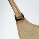 GUCCI GG Canvas Jackie Shoulder Bag Beige Silver 002 1067 2123 Auth 153080-9