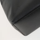 GUCCI Bamboo Hand Bag Leather Black Gold 001 2122 3006 Auth 153081-11