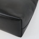 GUCCI Bamboo Hand Bag Leather Black Gold 001 2122 3006 Auth 153081-12