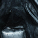 GUCCI Bamboo Hand Bag Leather Black Gold 001 2122 3006 Auth 153081-18