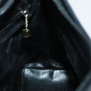 GUCCI Bamboo Hand Bag Leather Black Gold 001 2122 3006 Auth 153081-19