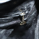 GUCCI Bamboo Hand Bag Leather Black Gold 001 2122 3006 Auth 153081-20