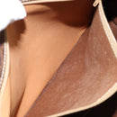 CELINE Macadam Canvas Tote Bag PVC Leather Brown Gold Auth 153082-11