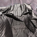 PRADA Hand Bag Leather 2way Brown Silver Auth 153083-22