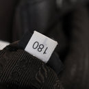 PRADA Hand Bag Leather 2way Brown Silver Auth 153083-12