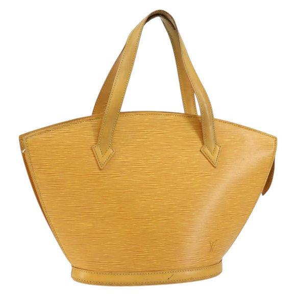 LOUIS VUITTON Epi Saint Jacques Hand Bag Yellow M52279 LV Auth 153084