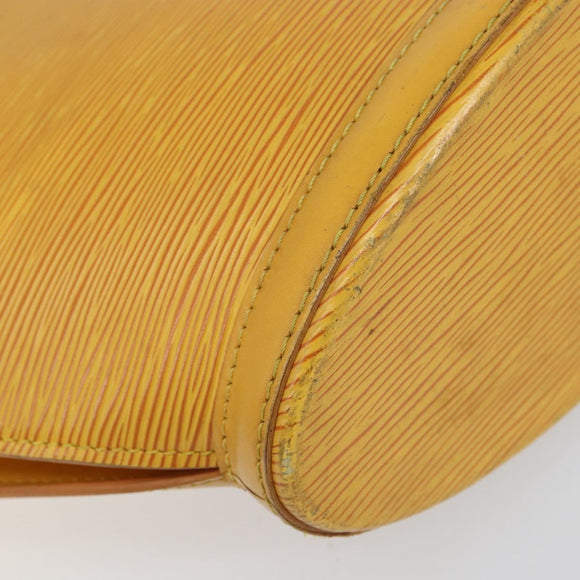 LOUIS VUITTON Epi Saint Jacques Hand Bag Yellow M52279 LV Auth 153084