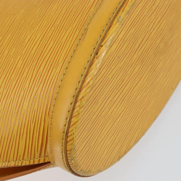 LOUIS VUITTON Epi Saint Jacques Hand Bag Yellow M52279 LV Auth 153084