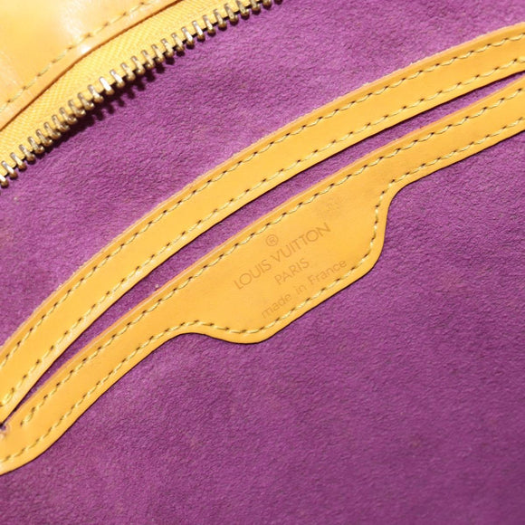 LOUIS VUITTON Epi Saint Jacques Hand Bag Yellow M52279 LV Auth 153084