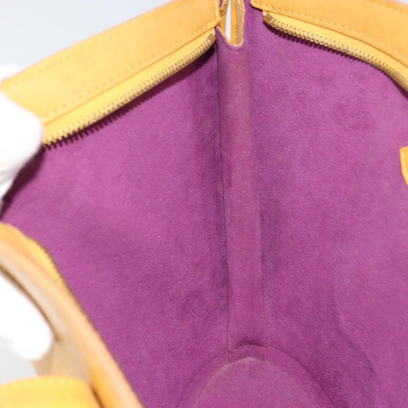 LOUIS VUITTON Epi Saint Jacques Hand Bag Yellow M52279 LV Auth 153084