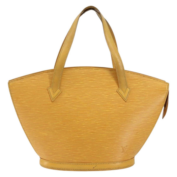 LOUIS VUITTON Epi Saint Jacques Hand Bag Yellow M52279 LV Auth 153084