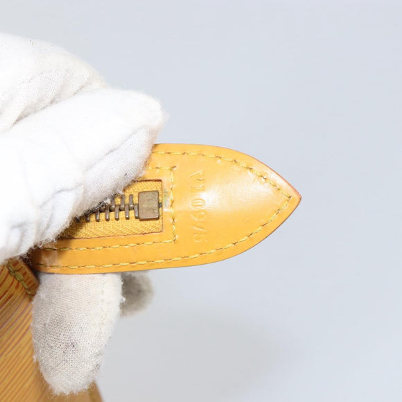 LOUIS VUITTON Epi Saint Jacques Hand Bag Yellow M52279 LV Auth 153084