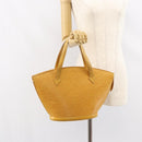 LOUIS VUITTON Epi Saint Jacques Hand Bag Yellow M52279 LV Auth 153084-21
