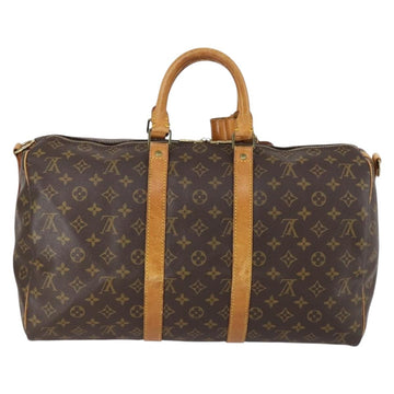 LOUIS VUITTON Monogram Keepall Bandouliere 45 Boston Bag M41418 LV Auth 153085 - 0