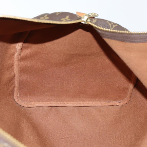 LOUIS VUITTON Monogram Keepall 55 Boston Bag M41424 LV Auth 153089