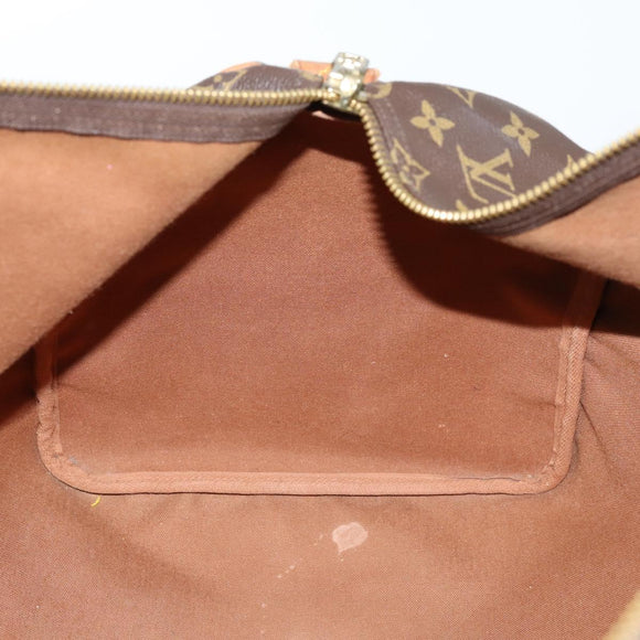LOUIS VUITTON Monogram Keepall 55 Boston Bag M41424 LV Auth 153089