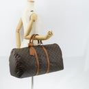 LOUIS VUITTON Monogram Keepall 55 Boston Bag M41424 LV Auth 153089-22