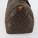 LOUIS VUITTON Monogram Keepall 55 Boston Bag M41424 LV Auth 153089-5