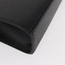 LOUIS VUITTON Epi Malesherbes Hand Bag Black M52372 LV Auth 153094-14