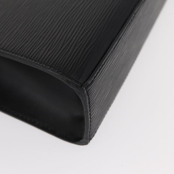 LOUIS VUITTON Epi Malesherbes Hand Bag Black M52372 LV Auth 153094