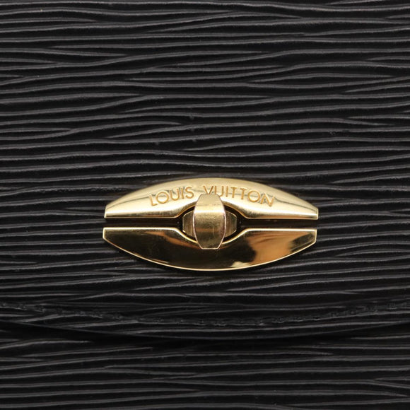 LOUIS VUITTON Epi Malesherbes Hand Bag Black M52372 LV Auth 153094