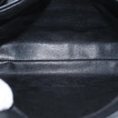 GIVENCHY Chain Shoulder Bag Leather Black Gold Auth 153095-11