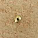 Christian Dior Trotter Canvas Chain Shoulder Bag Beige Gold Auth 153098-10