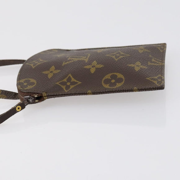 LOUIS VUITTON Monogram Pochette Secret Accessory Pouch M45484 LV Auth 153100