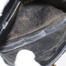 CHANEL COCO Mark Matelasse Waist bag Leather Black Gold CC Auth 153101-21