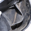 CHANEL COCO Mark Matelasse Waist bag Leather Black Gold CC Auth 153101-25