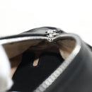 Maison Margiela Chain Tabi Style Shoulder Bag Leather Black Silver Auth 153102M-23