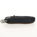 Maison Margiela Chain Tabi Style Shoulder Bag Leather Black Silver Auth 153102M-4