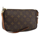 LOUIS VUITTON Monogram Pochette Accessoires Pouch M51980 LV Auth 153103-1