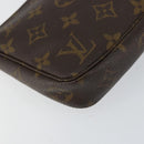 LOUIS VUITTON Monogram Pochette Accessoires Pouch M51980 LV Auth 153103-15