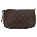 LOUIS VUITTON Monogram Pochette Accessoires Pouch M51980 LV Auth 153103-2