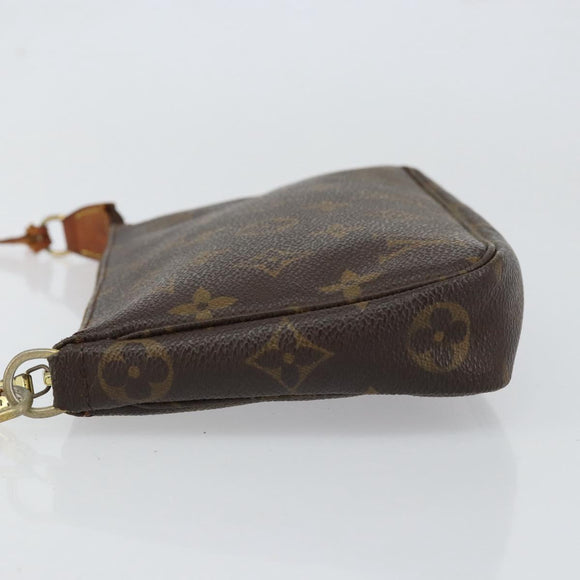 LOUIS VUITTON Monogram Pochette Accessoires Pouch M51980 LV Auth 153103