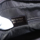 Christian Dior Hand Bag Leather Brown Gold Auth 153104-12