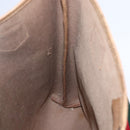 GUCCI GG Plus Supreme Web Sherry Line Tote Bag PVC Beige Red Auth 153107-19