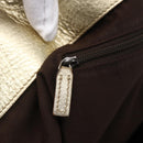 GUCCI GG Canvas Abbey Tote Bag Beige Gold 190248 Auth 153108-16