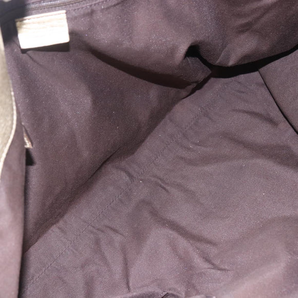 GUCCI GG Canvas Abbey Tote Bag Beige Gold 190248 Auth 153108