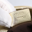 GUCCI GG Canvas Abbey Tote Bag Beige Gold 190248 Auth 153108-21