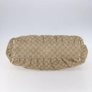 GUCCI GG Canvas Abbey Tote Bag Beige Gold 190248 Auth 153108-9