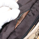 GUCCI GG Canvas Sherry Line Tote Bag Beige Silver 019 0402 3754 Auth 153109-10