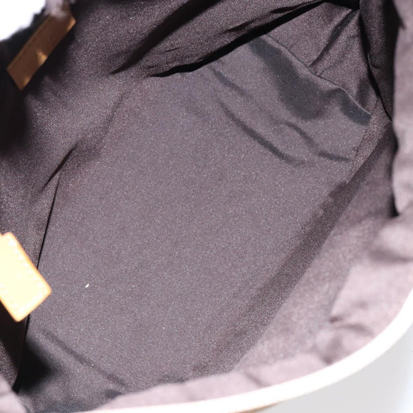 GUCCI GG Canvas Sherry Line Tote Bag Beige Silver 019 0402 3754 Auth 153109