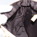 GUCCI GG Canvas Sherry Line Tote Bag Beige Silver 019 0402 3754 Auth 153109-20