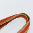 GUCCI GG Canvas Sherry Line Tote Bag Beige Silver 019 0402 3754 Auth 153109-14