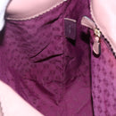 LOEWE Anagram Tote Bag Leather Pink Gold Auth 153113-19