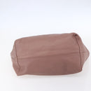 LOEWE Anagram Tote Bag Leather Pink Gold Auth 153113-5