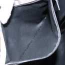 BURBERRY Nova Check Tote Bag Nylon Beige Silver Auth 153114-19